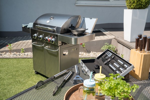 Plynový gril G21 Argentina BBQ Premium line, 5 hořáků + zdarma redukční ventil