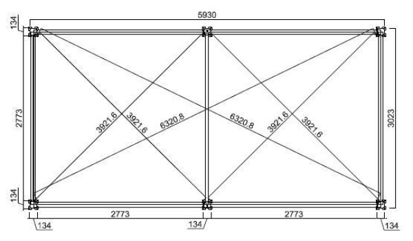 Bioklimatická pergola INTRO PLUS 6x3 m, hliník - volně stojící