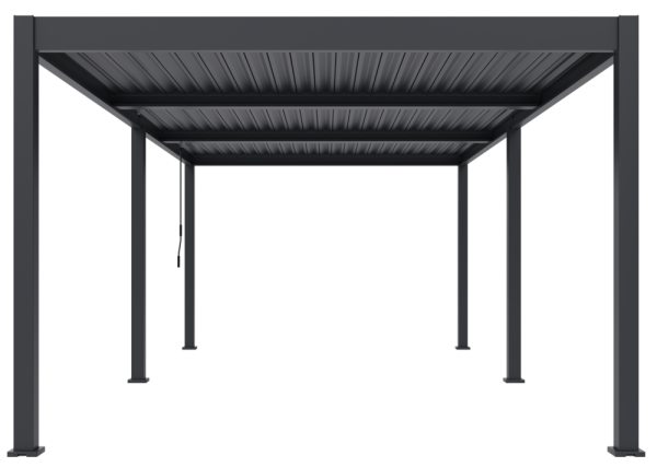 Bioklimatická pergola INTRO DUO 7,2x3,6 m, hliník - volně stojící